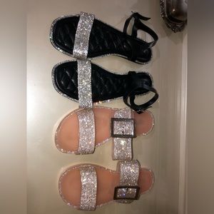 Rhinestone Sandals